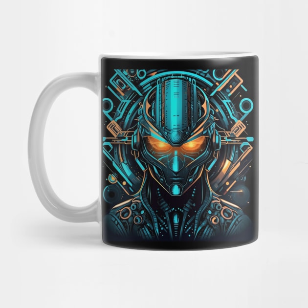 Cybernetic Warrior by Urbanprint